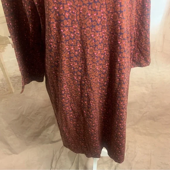 NEW Boden Floral printed plus size T Shirt Dress - Picture 3 of 9